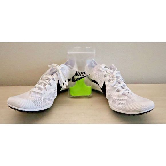 Nike Zoom DR2733 100 Men's Sz 10 White Mamba V6 Track & Field Distance Spikes - Picture 7 of 7
